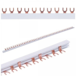 Szyna łączeniowa widełkowa 3-fazowa 10mm2 63A 54M ( 1m ) BBU 3L