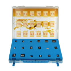 Zestaw rdzeni EMI na kable okrągłe typu LF do prób ROHS