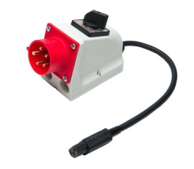 Adapter wtyk trójfazowy przełączany 16 A WAADAPAT16PRIEC
