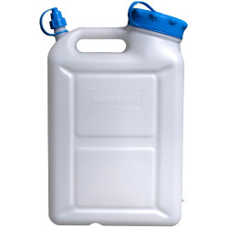 H&#xFC;nersdorff 818110 Wide Neck Canister 11L Unbreakable HD-PE Natural