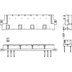 nVent SCHROFF 21101252 Klin kodujący 2 szt.