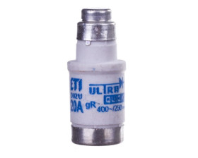 Wkładka bezpiecznikowa D02 20A gR 400V AC/250V DC D02UQ20A 004312001