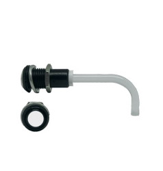 Światłowód do LED, sztywny, kątowy, dł. 63.4mm, Bivar