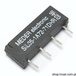 SIL05-1A72-71DHR Reed Relay 5VDC 1A 1kOhm SIL4 MEDER