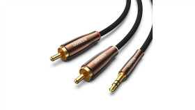 Ugreen Kabel Przewód Audio 3,5 Mm Mini Jack (Męski) - 2Rca (Męski) 2M...