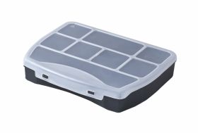 Organizer domino 19 czarny 190x155x37