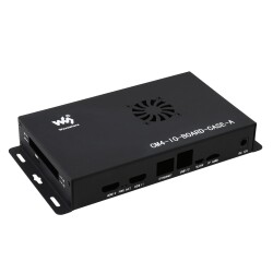 Metal Enclosure for Compute Module 4 IO Board (with Cooling Fan)