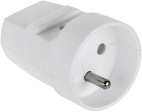 Gniazdo z uziemieniem biaĹe G-10