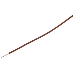 UniStrand H05Z-K 0.50mm&#xB2; Brown Equipment Wire 100M reel