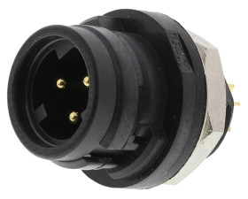 Złącze wielostykowe przemysłowe 3-pinowe Miniaturowe, panelowe Hirose