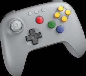 RET00905 8BitDo 64 Bluetooth Controller, classic grey
