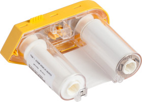 Taśma do drukarek etykiet, do użytku z: Brady, zgodne z: M610, BMP61, M611, Biały, dł.: 22.86m, szer.: 50mm