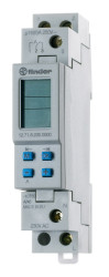 Przełącznik czasowy DIN 1-kanałowy Cyfrowe 230 V AC Finder SPDT