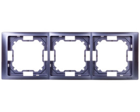 Simon Basic Neos Ramka potrójna lawendowy BMRC3/035