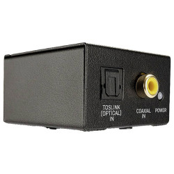 LINDY 70368 AV Converter Coaxial Toslink to RCA Audio HDMI Black