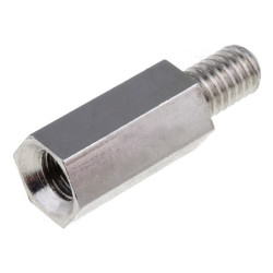 TDYSFM M4x20+6 tulejka metalowa wew/zew M4; długość 20mm