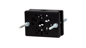 Uchwyt Słupowy Do Kamer 170X120mm Czarny