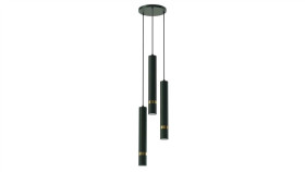 Lampa Wisząca Joker Green/Gold 3Xgu10 Mlp8919 Milagro