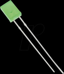 2504G6D-KPC-S 2x5mm LED rectangular, green, 100 mcd, 120°