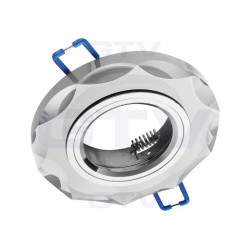 BRILLANTE okrągła biały szkło MR16 GTV 109699