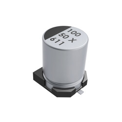 Kondensator 220 μF 50V dc Montaż powierzchniowy KEMET Lutowie