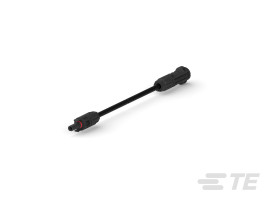 Złącze solarne Męskie do żeńskiego 1,5 kV, Montaż na kablu