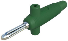 Wtyczka bananowa SKS Hirschmann VON 30 ziel. 4mm