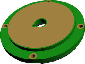 RAIK045A Rotational Absolute Inductive Kit Encoder Version 45 mm Position Sensor