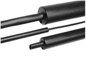 Osłona termokurczliwa średnica przed 75mm średnica po skurczeniu 22mm HellermannTyton 4:1 dł. 1m