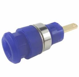 Złącze bananowe Żeński Niebieski 10A RS PRO rozmiar 2mm