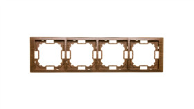 Simon Basic Neos Ramka Poczwórna Dębowy Bmrc4/051