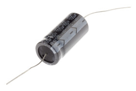 Kondensator 100μF 160V dc Osiowy, Otwór przelotowy RS PRO 16 (Dia.) x 33mm
