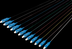 DK-29221-02 colored pigtails, SC OS2 09/125 µ, Simplex