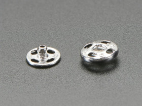 Adafruit Sewable Snaps - 5mm Diameter - Card of 24