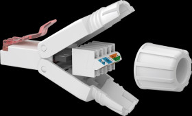 65939 Cat.6a RJ45 plug, field-wireable, STP