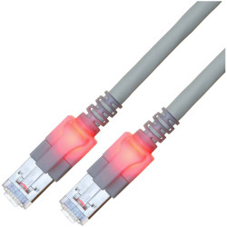 Easylan CS1OACDCD0200 Network Cable Assemblies Grey Copper 2m