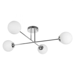 LEIA 4P E27, lampa wisząca, max. 4x60W, chrom,AD-LD-6438GGE27SM