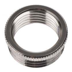 Adapter do dławnic kablowych gwint wew M16 gwint zew PG11 Mosiądz platerowany niklem rozmiar gwintu PG11 → M16