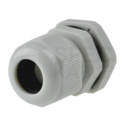 Dławik kablowy Dławnica izolacyjna plastikowa PG11 H szara z nakrętką