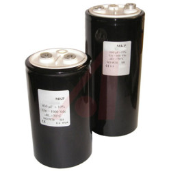 Kondensator 600μF 900V dc Montaż śrubowy KEMET roztaw: 31.7mm 85 x 140mm