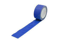 Taśma ostrzegawcza szerokość 50mm Niebieski Taśma do wyznaczania ciągów komunikacyjnych RS PRO PVC grubość 0.15mm