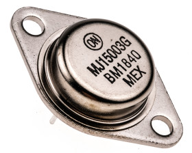 Tranzystor NPN TO-204AA 140 V Otwór przezierny 20 A MJ15003G