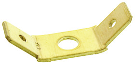 Konektor płaski Męski 6.35 x 0.81mm Izolacja: Nieizolowane