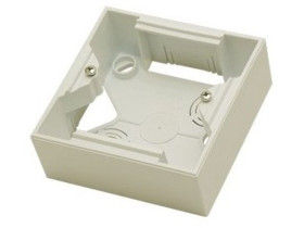 SONATA Puszka naścienna do serii pojedynczej ecru PNP-1R/27 OSPEL