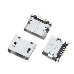 Gniazdo micro usb montażowe PCB SMD mod5