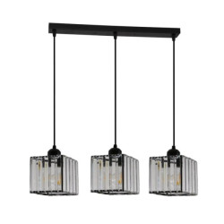 Lampa wisząca Galactico 3 linia czarna LP-2383/3L Light Prestige
