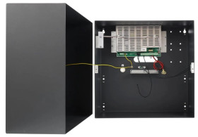 Zasilacz buforowy impulsowy w obudowie metalowej 414x408x190mm z sygnalizacją LED, Grade 3 HPSG3 27,6V/5A/2x40Ah