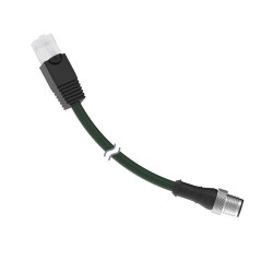 Kabel Ethernet długość 2m Z zakończeniem Banner PVC