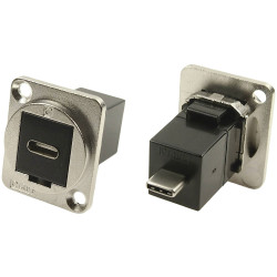 Cliff CP30211X XLR Adapter USB-C Socket on USB-C Adapter 1pc