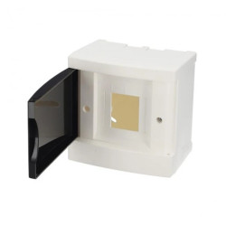 Rozdzielnica natynkowa 4-modułowa biała dymna EDO777838 EDO